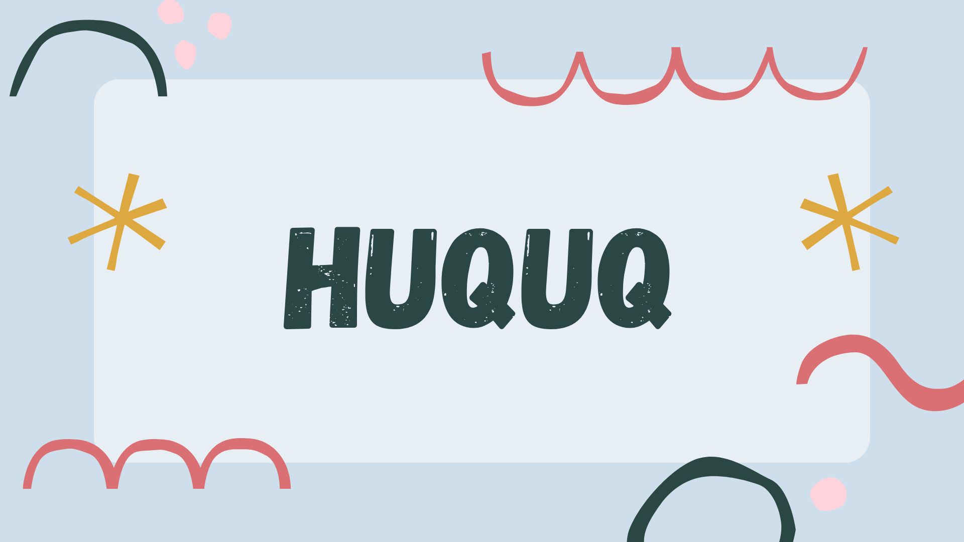 Huquq